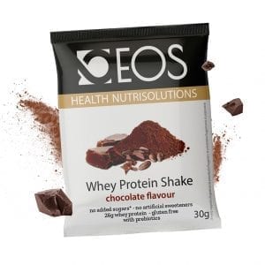 protein shake chocolate EOS
